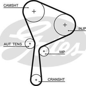 Triscan 8645 5654xs - Timing Belt autospares.lv