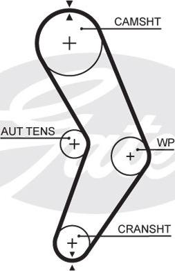 Triscan 8645 5662xs - Timing Belt autospares.lv