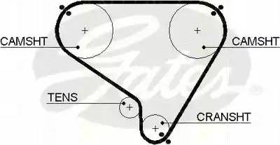 Triscan 8645 5146 - Timing Belt autospares.lv