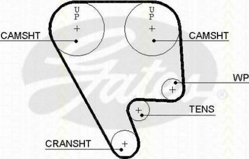 Triscan 8645 5349xs - Timing Belt autospares.lv