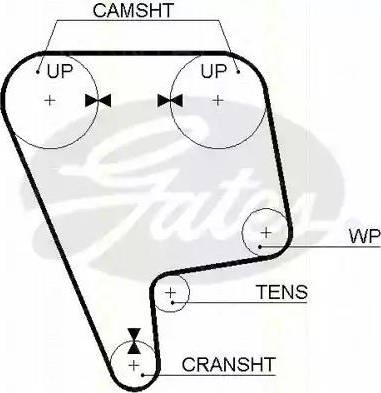 Triscan 8645 5211 - Timing Belt autospares.lv