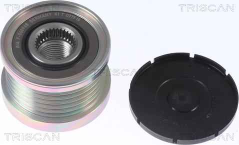 Triscan 8641 384002 - Pulley, alternator, freewheel clutch autospares.lv