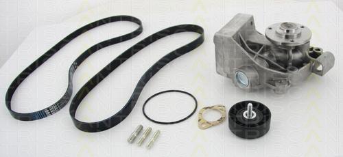 Triscan 8642 100500 - Water Pump + V-Ribbed Belt Set autospares.lv