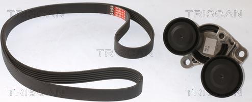 Triscan 8642 11001 - V-Ribbed Belt Set autospares.lv