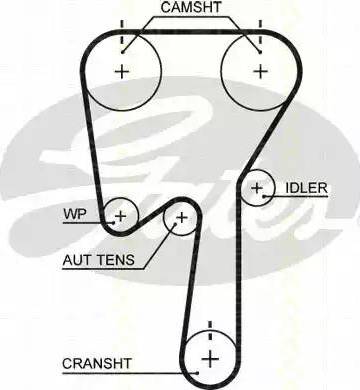 Triscan 8647 10073 - Timing Belt Set autospares.lv