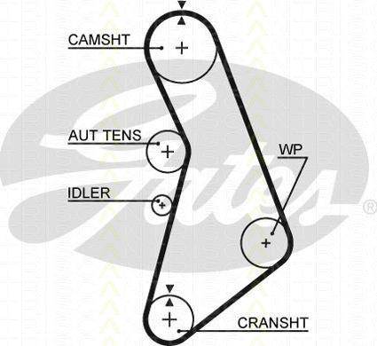 Triscan 8647 29094 - Timing Belt Set autospares.lv