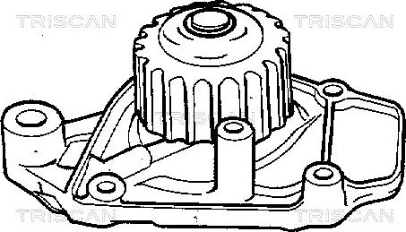 Triscan 8600 40908 - Water Pump autospares.lv