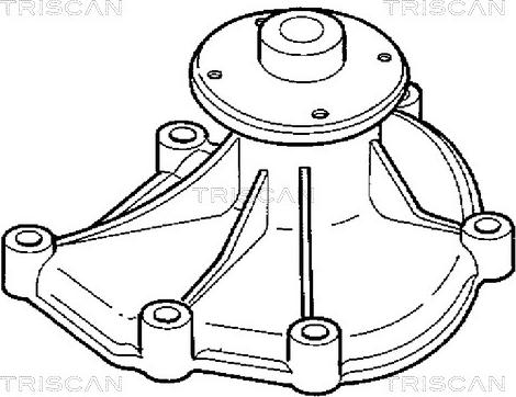 Triscan 8600 60001 - Water Pump autospares.lv