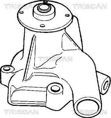 Triscan 8600 14904 - Water Pump autospares.lv