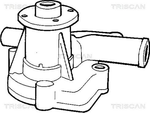 Triscan 8600 14903 - Water Pump autospares.lv