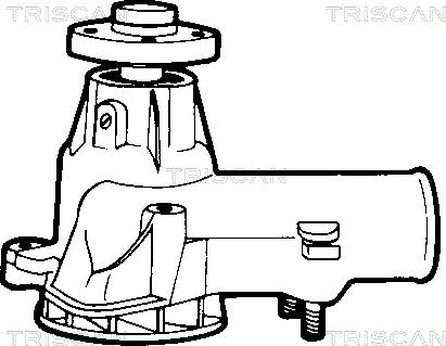 Triscan 8600 15312 - Water Pump autospares.lv