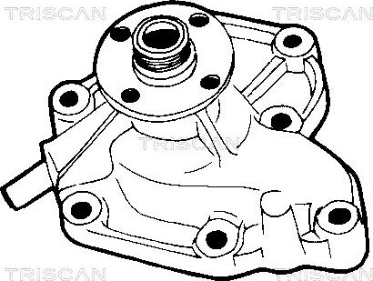 Triscan 8600 16064 - Water Pump autospares.lv