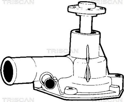 Triscan 8600 13263 - Water Pump autospares.lv