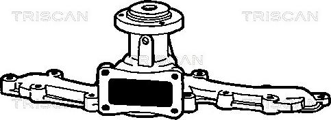 Triscan 8600 12957 - Water Pump autospares.lv