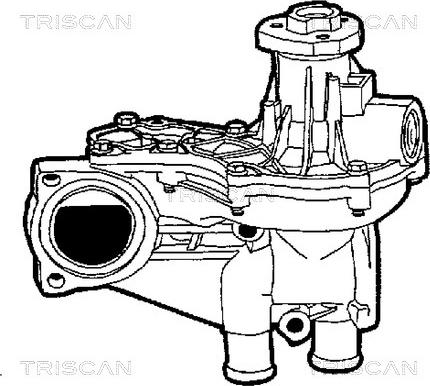 Triscan 8600 29003 - Water Pump autospares.lv