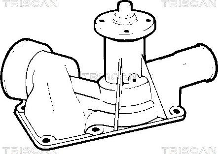 Triscan 8600 24042 - Water Pump autospares.lv