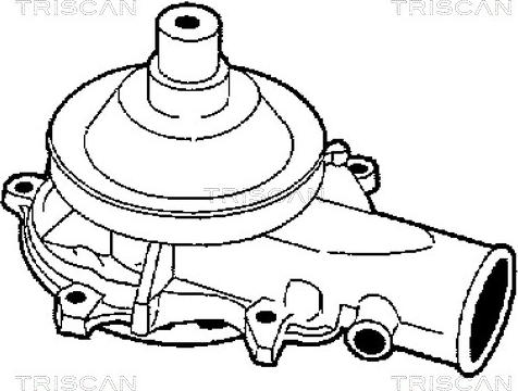 Triscan 8600 24007 - Water Pump autospares.lv