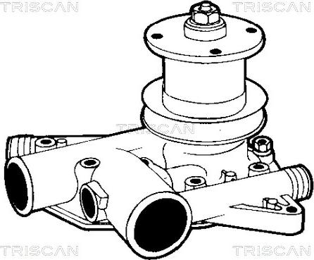 Triscan 8600 25080 - Water Pump autospares.lv