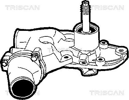 Triscan 8600 28003 - Water Pump autospares.lv