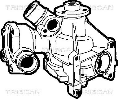 Triscan 8600 23006 - Water Pump autospares.lv