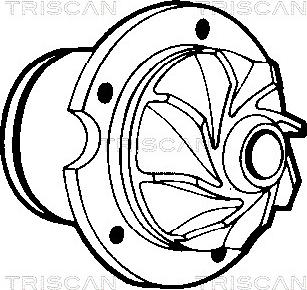 Triscan 8600 23028 - Water Pump autospares.lv