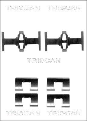 Triscan 8105 401615 - Accessory Kit for disc brake Pads autospares.lv
