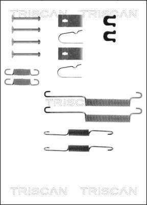 Triscan 8105 402537 - Accessory Kit, brake shoes autospares.lv