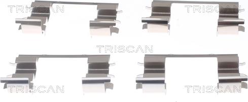 Triscan 8105 431641 - Accessory Kit for disc brake Pads autospares.lv