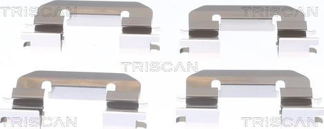 Triscan 8105 431634 - Accessory Kit for disc brake Pads autospares.lv