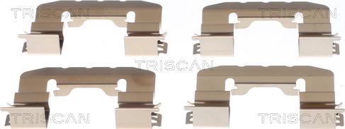 Triscan 8105 431636 - Accessory Kit for disc brake Pads autospares.lv