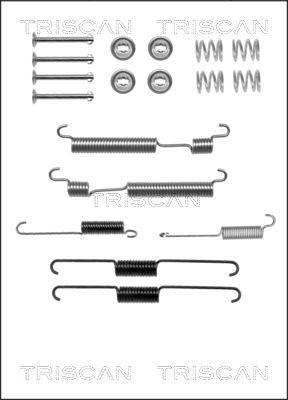 Triscan 8105 432005 - Accessory Kit, brake shoes autospares.lv