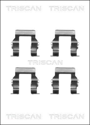 Triscan 8105 421589 - Accessory Kit for disc brake Pads autospares.lv