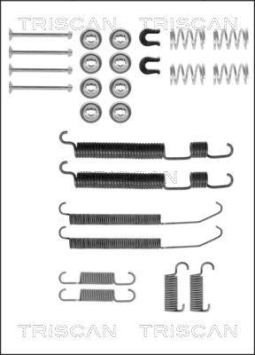 Triscan 8105 422581 - Accessory Kit, brake shoes autospares.lv