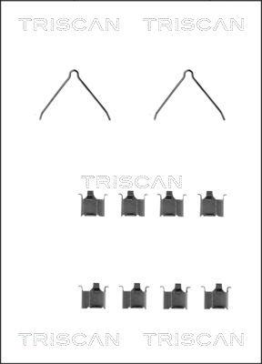 Triscan 8105 501580 - Accessory Kit for disc brake Pads autospares.lv