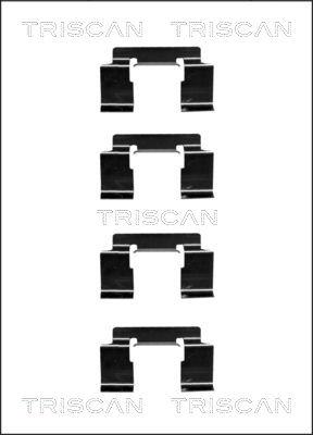 Triscan 8105 141593 - Accessory Kit for disc brake Pads autospares.lv