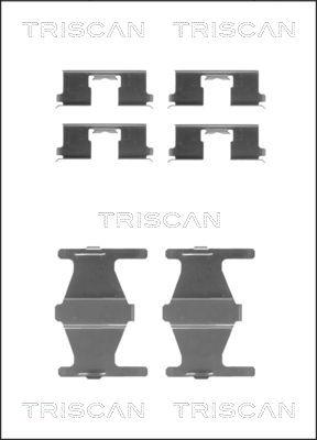 Triscan 8105 141589 - Accessory Kit for disc brake Pads autospares.lv