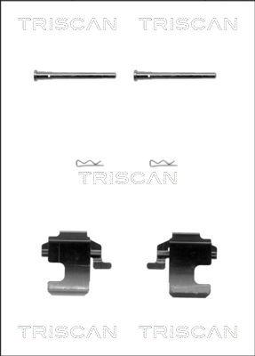 Triscan 8105 151348 - Accessory Kit for disc brake Pads autospares.lv