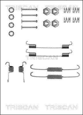 Triscan 8105 162542 - Accessory Kit, brake shoes autospares.lv