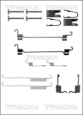 Triscan 8105 162586 - Accessory Kit, brake shoes autospares.lv