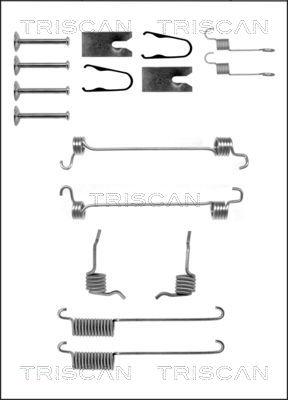 Triscan 8105 162588 - Accessory Kit, brake shoes autospares.lv