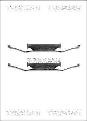 Triscan 8105 101595 - Accessory Kit for disc brake Pads autospares.lv