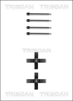 Triscan 8105 101590 - Accessory Kit for disc brake Pads autospares.lv