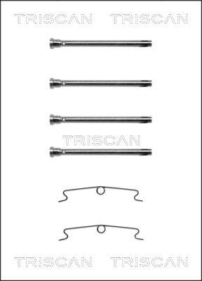 Triscan 8105 101557 - Accessory Kit for disc brake Pads autospares.lv