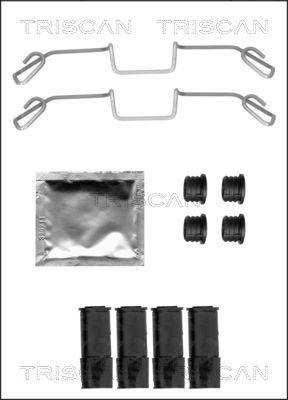 Triscan 8105 101660 - Accessory Kit for disc brake Pads autospares.lv