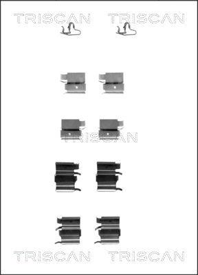 Triscan 8105 101617 - Accessory Kit for disc brake Pads autospares.lv