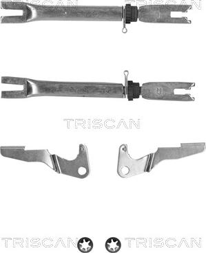 Triscan 8105 103008 - Adjuster Set, drum brake autospares.lv