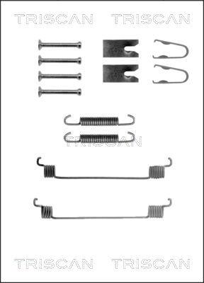 Triscan 8105 102590 - Accessory Kit, brake shoes autospares.lv