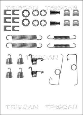 Triscan 8105 102512 - Accessory Kit, brake shoes autospares.lv