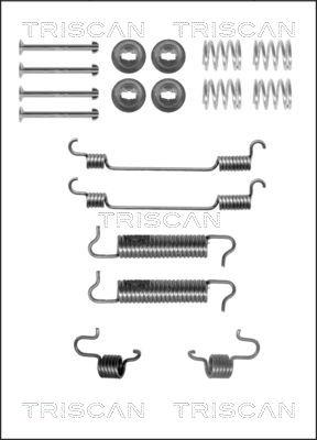 Triscan 8105 102588 - Accessory Kit, brake shoes autospares.lv