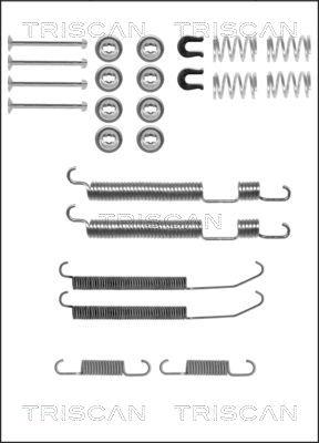 Triscan 8105 102583 - Accessory Kit, brake shoes autospares.lv